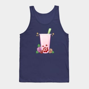 Rose Boba Tank Top